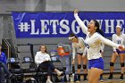 Volleyball vs MHC  Wheaton Women's Volleyball vs Mount Holyoke College. - Photo by Keith Nordstrom : Wheaton, Volleyball